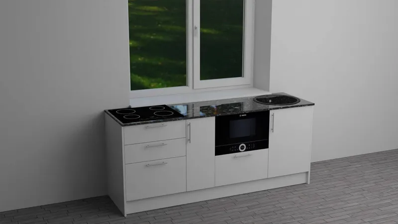 The camper Kitchenette 2400mm