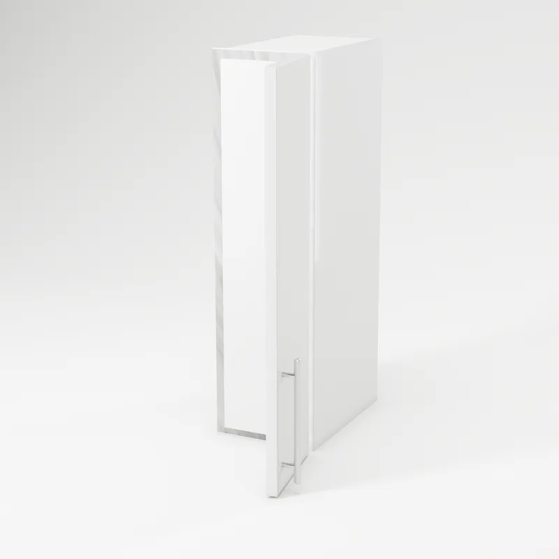 wall-cabinets W200 — doors open