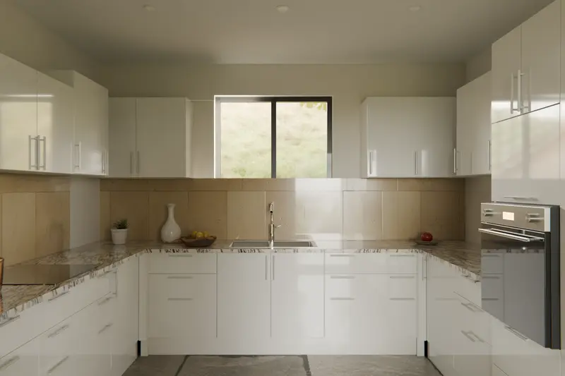 U-shaped kitchen layouts – maximum space with minimum stress